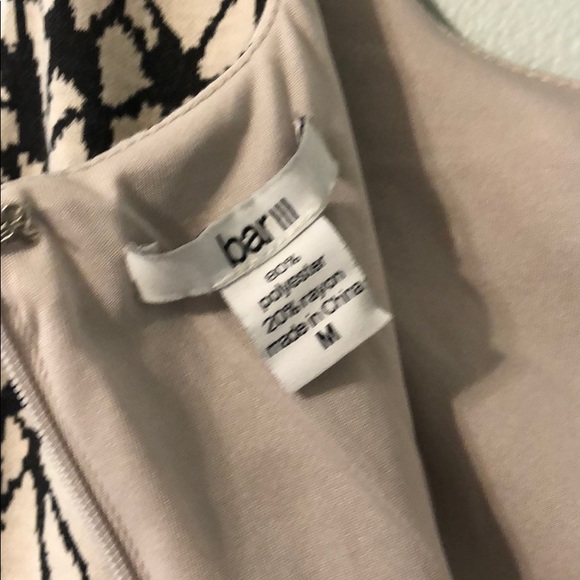 Bar lll Peplum Dress NWT - Picture 4 of 5